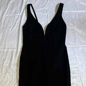 Lulu's Plunge Bodycon Dress